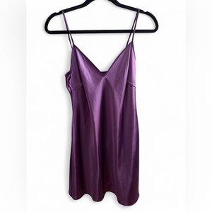 Elegant Purple Midi Dress